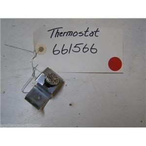 KENMORE DISHWASHER 661566 THERMOSTAT USED PART ASSEMBLY