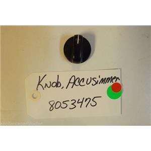 WHIRLPOOL Stove 8053475 Knob, Accusimmer USED PART