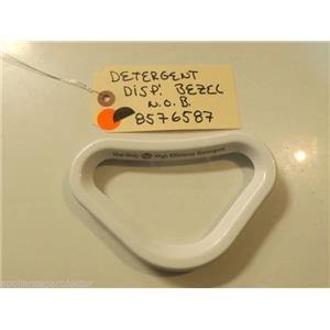 WHIRLPOOL/KENMORE/MAYTAG WASHER 8576587 BEZEL, DETERGERT DISP'.