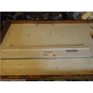 KITCHENAID STOVE 4211921 Back Splash (white) SMALL SCRATCHES   USED