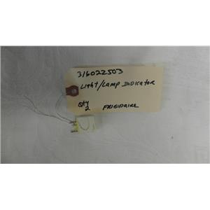 FRIGIDAIRE ELECTRIC STOVE 316022503 LIGHT LAMP INDICATOR (2OF2)