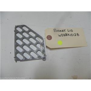 GE DISHWASHER WD28X10128 WD28X10132 LID BASKET USED PART ASSEMBLY