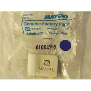 MAYTAG REFRIGERATOR 61002165 Nameplate (alm)   NEW IN BAG