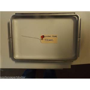 KITCHENAID STOVE 9781602 Frame, Window  used part