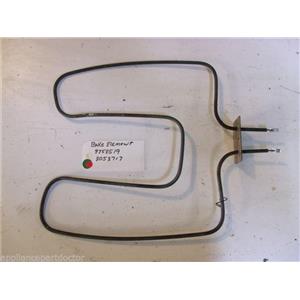 WHIRLPOOL STOVE 9758519 8053713 Element  Bake  USED PART ASSEMBLY