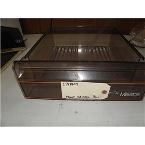 WHIRLPOOL 2 DOOR REFRIGERATOR 2148207 MEAT DELI CRISPER DRAWER PAN USED PART