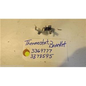 KENMORE DISHWASHER 3369777  3378595  thermostst, bracket USED PART