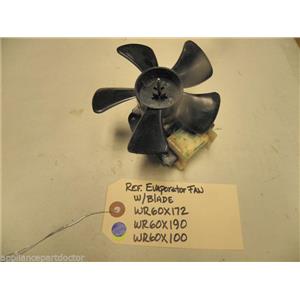 GE KENMORE REFRIGERATOR WR60X172 WR60X190 WR60X100 EVAPORATOR  FAN W/ BLADE USED