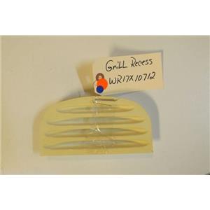 GE Refrigerator WR17X10712   Grill Recess Wh used