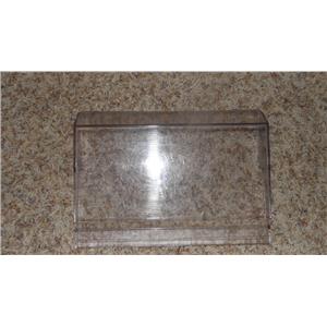 FRIGIDAIRE REFRIGERATOR 5303300053 DAIRY DOOR CLEAR PLASTIC COVER