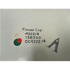 Bosch Cooktop Stove 420214 1383110 00420214 FIXTURE CLIP NEW W/O BOX