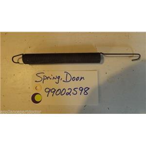 JENN AIR DISHWASHER 99002598 Spring, Door used part