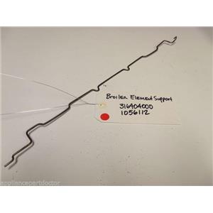 FRIGIDAIRE OVEN 316404000 1056112 BROIL ELEMENT SUPPORT USED PART ASSEMBLY