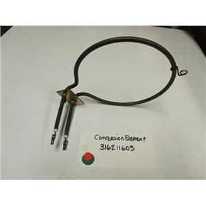KENMORE OVEN 316211603 CONVERSION ELEMENT USED PART ASSEMBLY