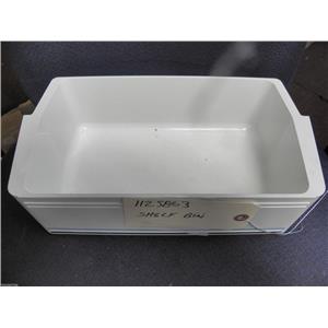KITCHEN AID REFRIGERATOR 1125863 SHELF BIN "DEEP" USED PART ASSEMBLY