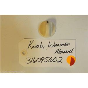 FRIGIDAIRE Stove 316095602 Knob-warmer, Almond USED PART