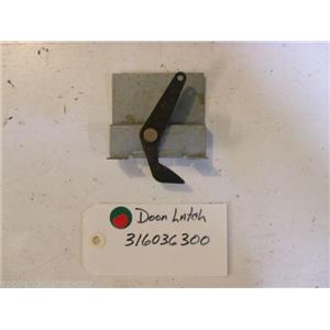 FRIGIDAIRE STOVE 316036300 Latch-door  USED PART