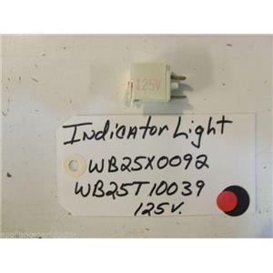 KENMORE STOVE WB25X0092  WB25T10039  Indicator light  used part