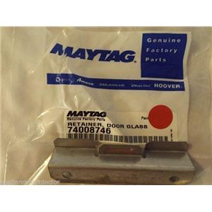 JENN AIR AMANA STOVE 74008746 RETAINER, DOOR GLASS    NEW IN BAG