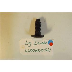 GE STOVE WB02X10521   Leg Leveler   USED PART