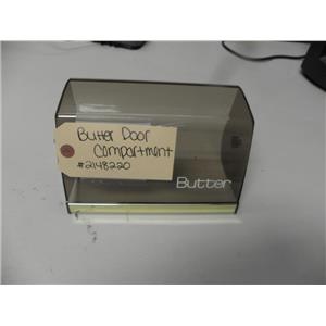 WHIRLPOOL 2 DOOR REFRIGERATOR 2148220 BUTTER DOOR COMPARTMENT USED PART