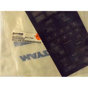 AMANA MICROWAVE R9800342 Membrane, Key Pad    NEW IN BOX