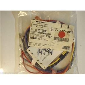 Maytag Amana Stove  0316502  Harness, Wire (radiant Elem Lh   NEW IN BOX
