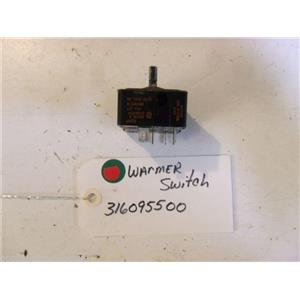 FRIGIDAIRE STOVE 316095500 Switch-warmer USED PART