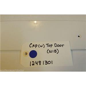 MAYTAG REFRIGERATOR 12481301 CAP W/TOP DR (WHT)  NEW IN BOX