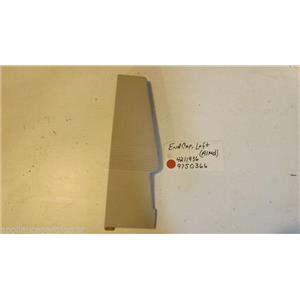 KITCHEN AID OVEN  4211936  9750366   End Cap (left Hand) (almond)    used part