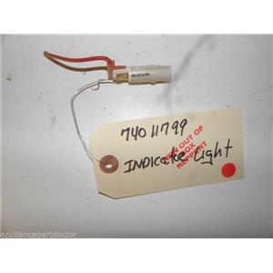 WHIRLPOOL RANGE 74011799 INDICATOR LIGHT NEW W/O BOX FREE SHIPPING