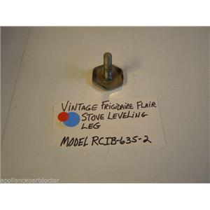 Model RCIB-635-2 Vintage Frigidaire Flair Stove Leveling Leg Some Rust  USED
