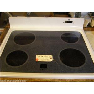 GE STOVE   WB62X5420  Cooktop & Glass Asm Chips in paint/Glass Good   used