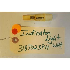 TAPPAN  Stove 318T023P11  Indicator light  2 prong   used part
