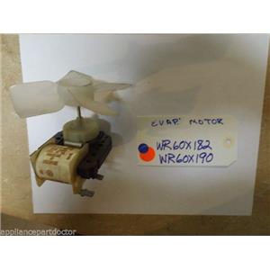 REFRIGERATOR WR60X182 WR60X19O EVAPORATOR MOTOR USED PART