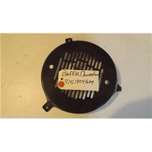 KITCHENAID STOVE 9751904GM Baffle, Convection  USED