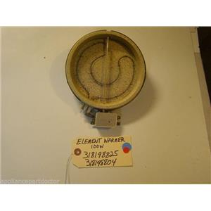 Kenmore STOVE  318198825  318198804 Element Warmer 100W  used