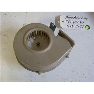 KitchenAid Dishwasher 9740267 4162487 Motor, Blower,  Housing, Blower