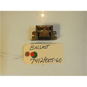 Magic Chef  STOVE 7412P005-60  Ballast  used