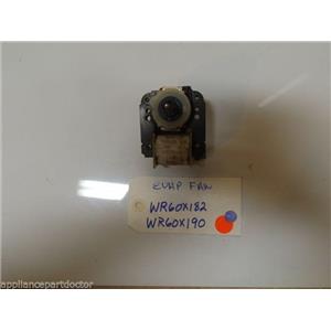 REFRIGERATOR  WR60X182  WR60X190  EVAPORATOR MOTOR without blade  USED PART