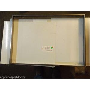 GE Stove WB56K5066 Ov Dr Frame  CHROME  used