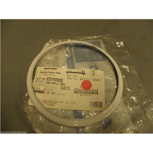 Maytag Cooktop C2740303 Trim Ring Light Grey (paint chipped)  NEW IN BAG