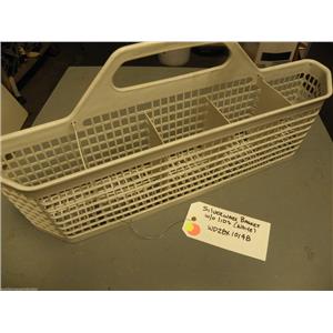 DISHWASHER WD28X10148 WHITE SILVERWARE BASKET w/o covers used
