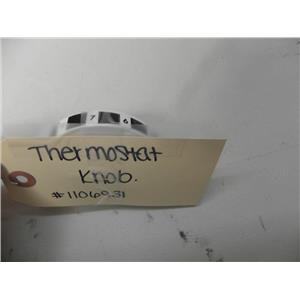 WHIRLPOOL 2 DOOR REFRIGERATOR 1106931 2148150 THERMOSTAT KNOB USED PART ASSEMBLY