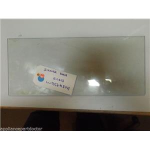 KENMORE STOVE WB57K5141 INNER DOOR GLASS APPROX. 6.75" X 16"  THIN   USED