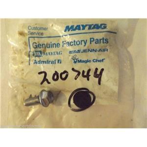 MAYTAG WASHER 200744 Bolt & Gasket Assy.(short)  NEW IN BAG