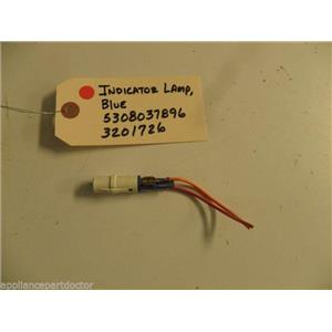 ELECTROLUX STOVE 5308037896 3201726 BLUE INDICATOR LIGHT/LAMP 250V USED PART F/S