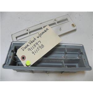 MAYTAG DISHWASHER 911597 911598 DOOR VENT W/ COVER USED PART ASSEMBLY