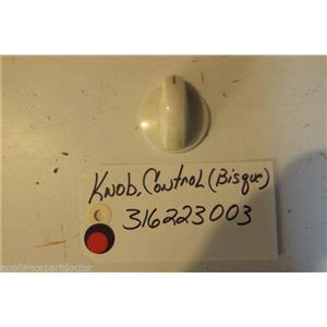 FRIDIGDARE  STOVE 316223003 Knob,control  USED PART
