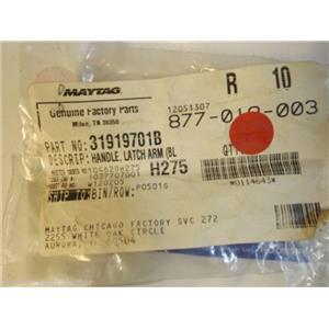 Maytag Amana Stove  31919701B  Handle, Latch Arm (black)  NEW IN BOX